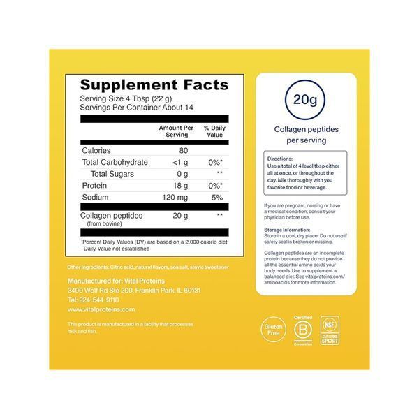 Collagen Peptides - 313g Lemon 1069555 фото