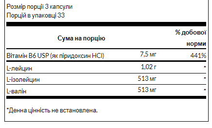 BCAA - 100caps 1066795 фото