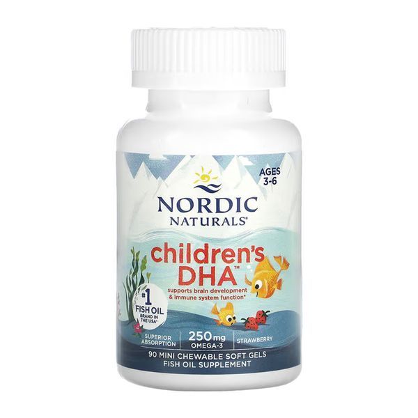 Children's DHA - 90 mini softgels 1072027 фото