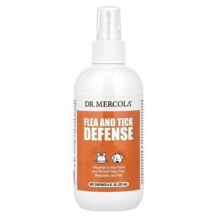 Спрей від паразитів у тварин, Flea and Tick Defense, Dr. Mercola, 237 мл. MCL-01214 фото