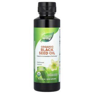 Масло чорного кмину, Black Seed Oil, Nature's Way, органік, 236 мл NWY-12322 фото