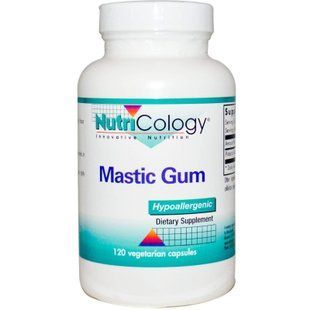 Смола мастикового дерева, Mastic Gum, Nutricology, 120 кап. ARG-53660 фото