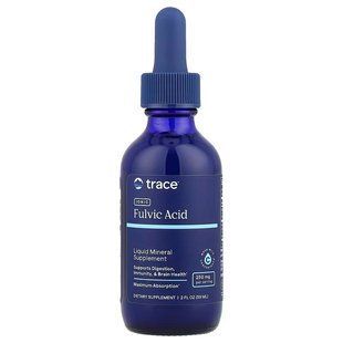Іонна фульвова кислота, Ionic Fulvic Acid, Trace Minerals Research, рідина, 250 мг, 59 мл TMR-00311 фото